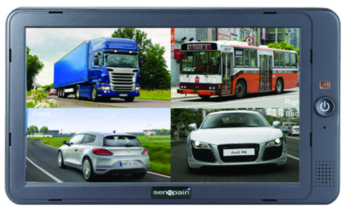 Monitor ALTA DEFINICIÓN HD 10,1" QUAD VISION